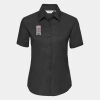 Russell Collection Ladies Short Sleeve Easy Care Oxford Shirt Thumbnail